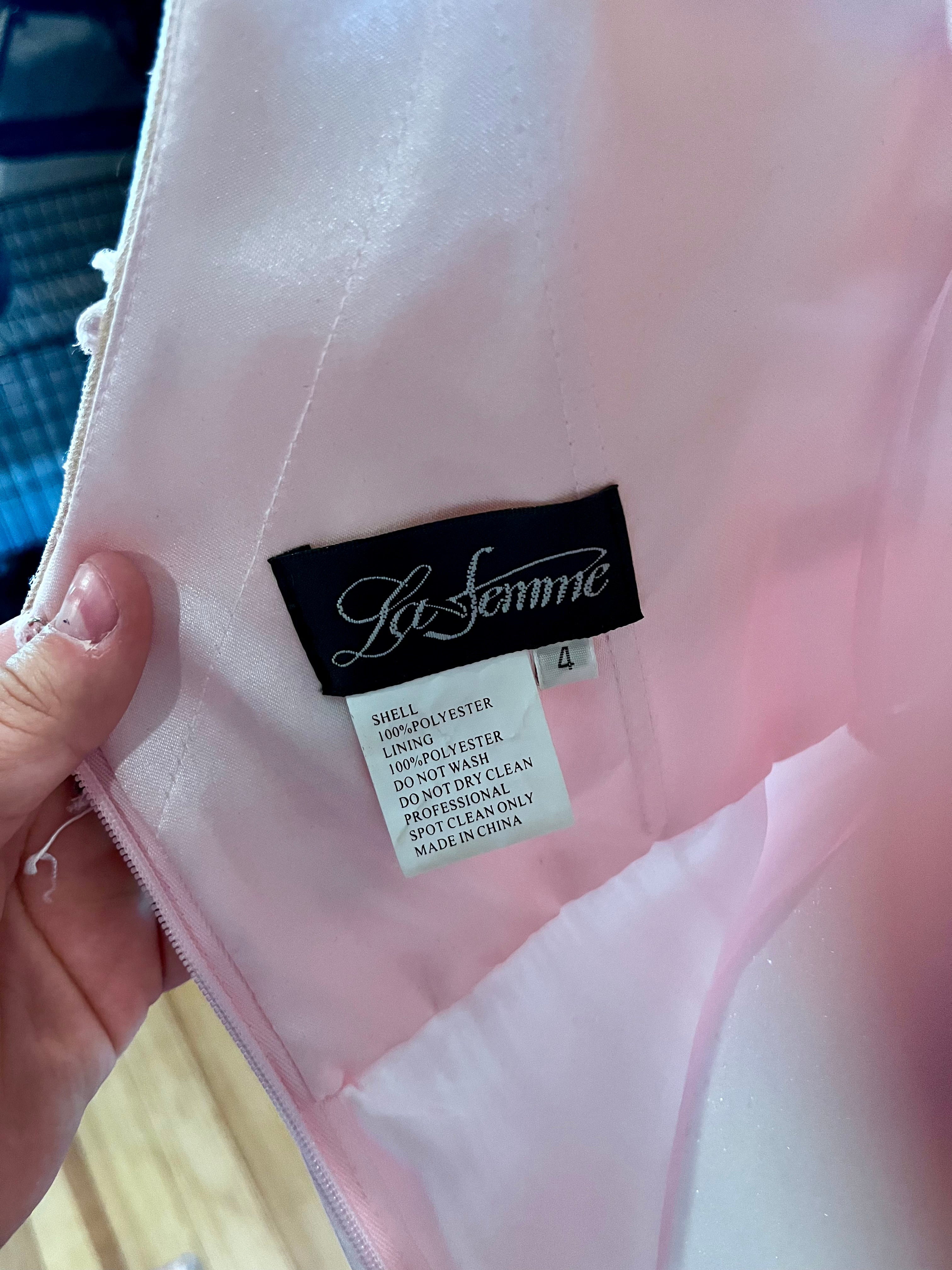 Pink formal size 4