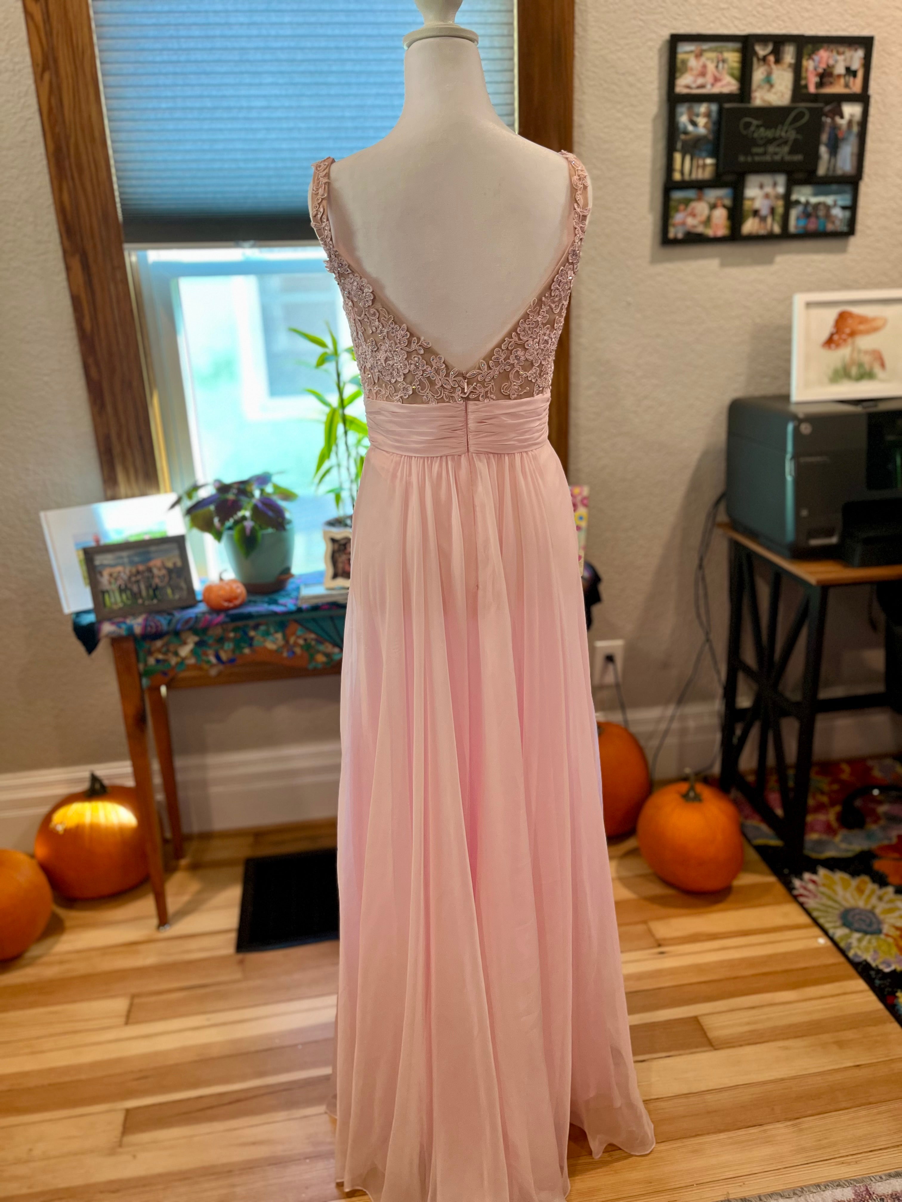 Pink formal size 4
