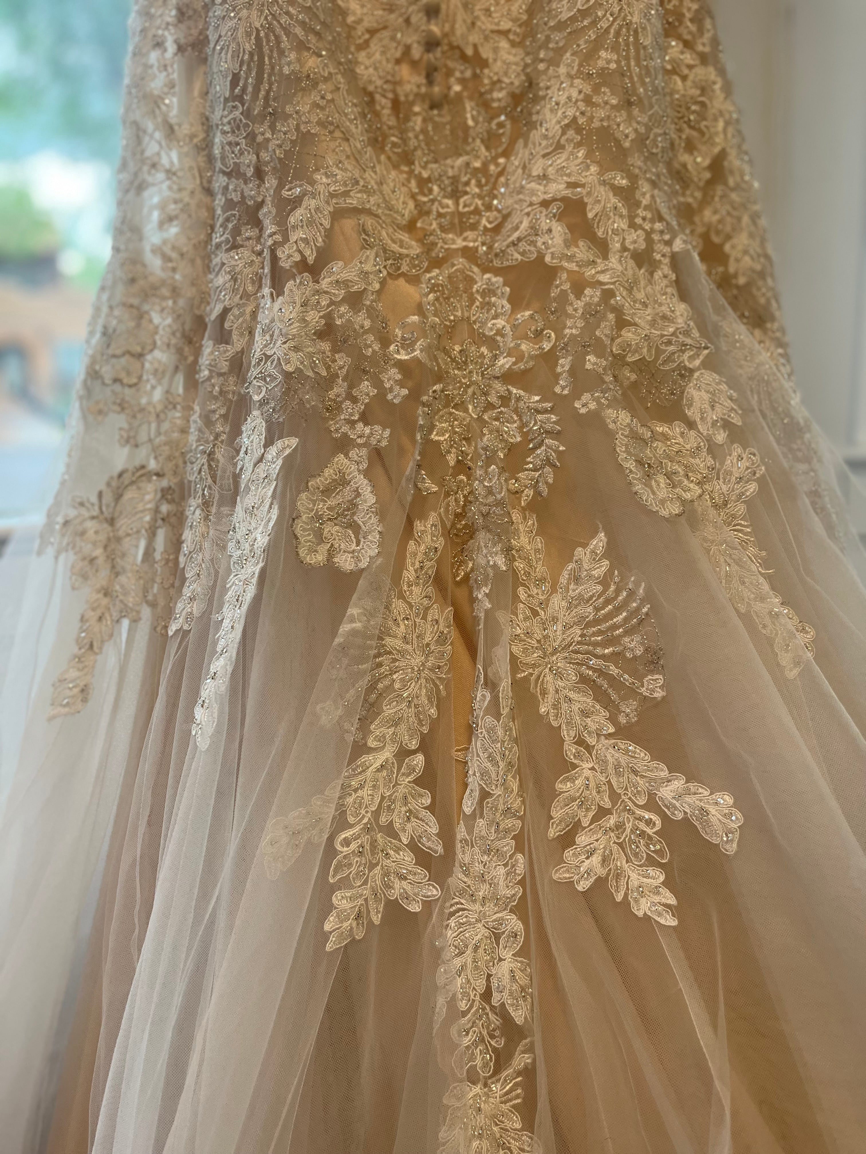 Reina Gown/Size 18/ fit & flare/ NWT #12