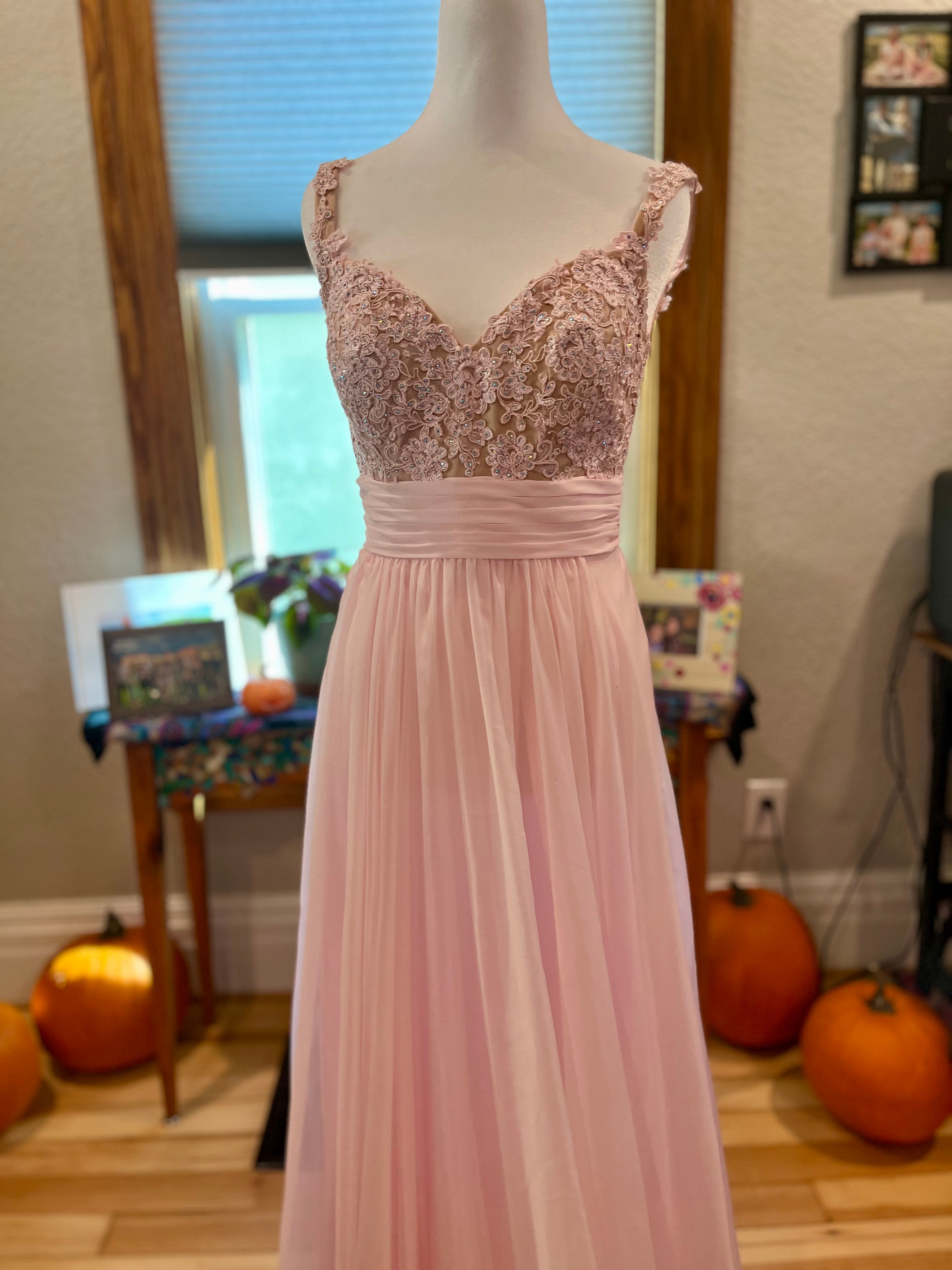 Pink formal size 4