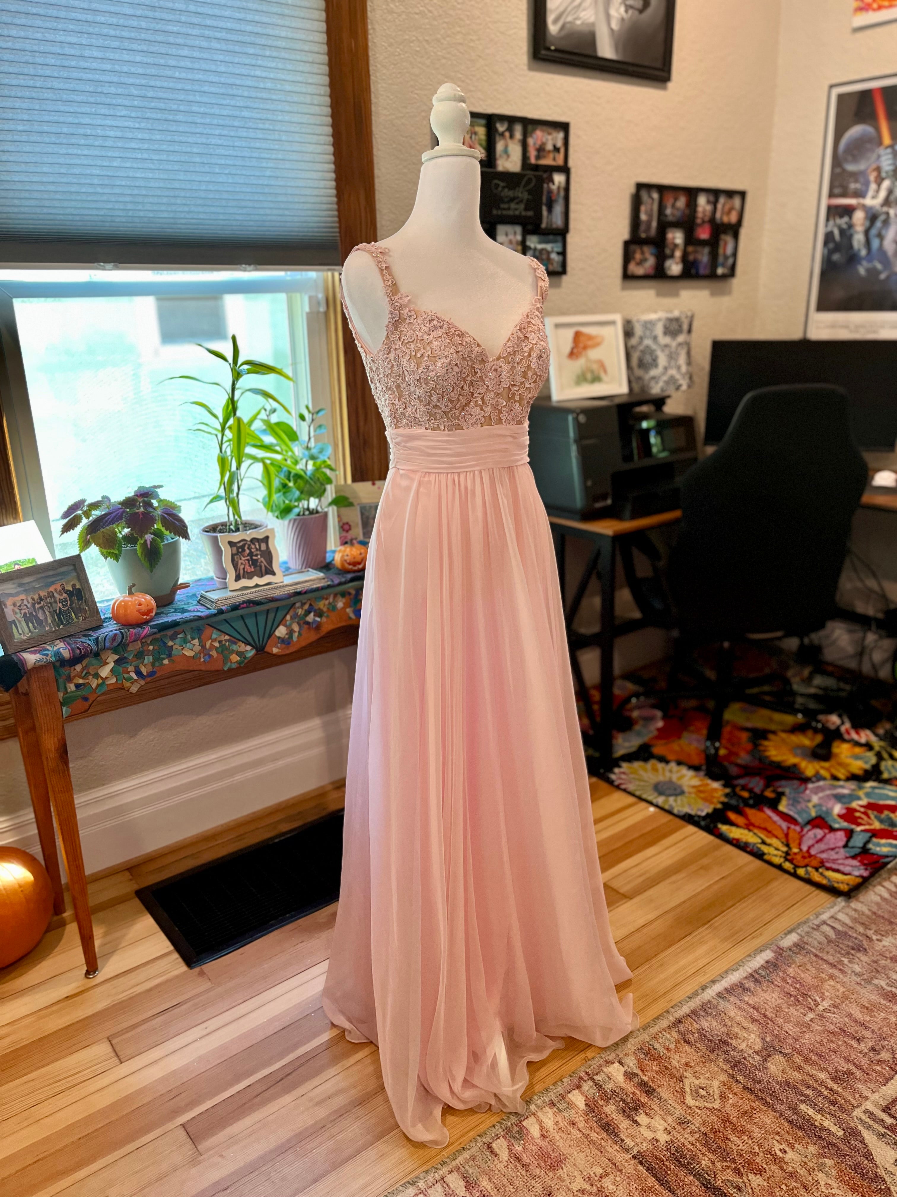 Pink formal size 4