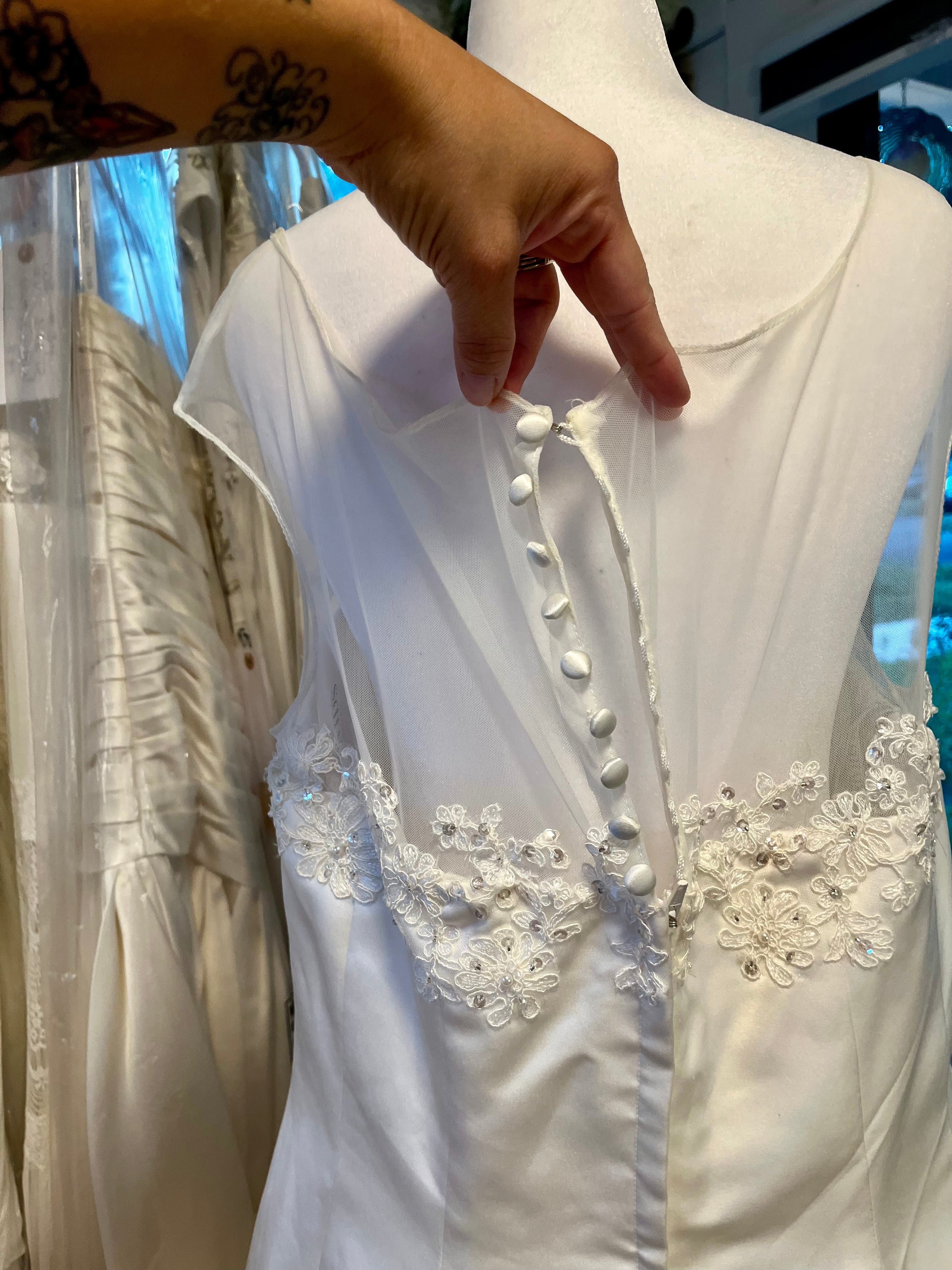 Satin WD#44 size 18