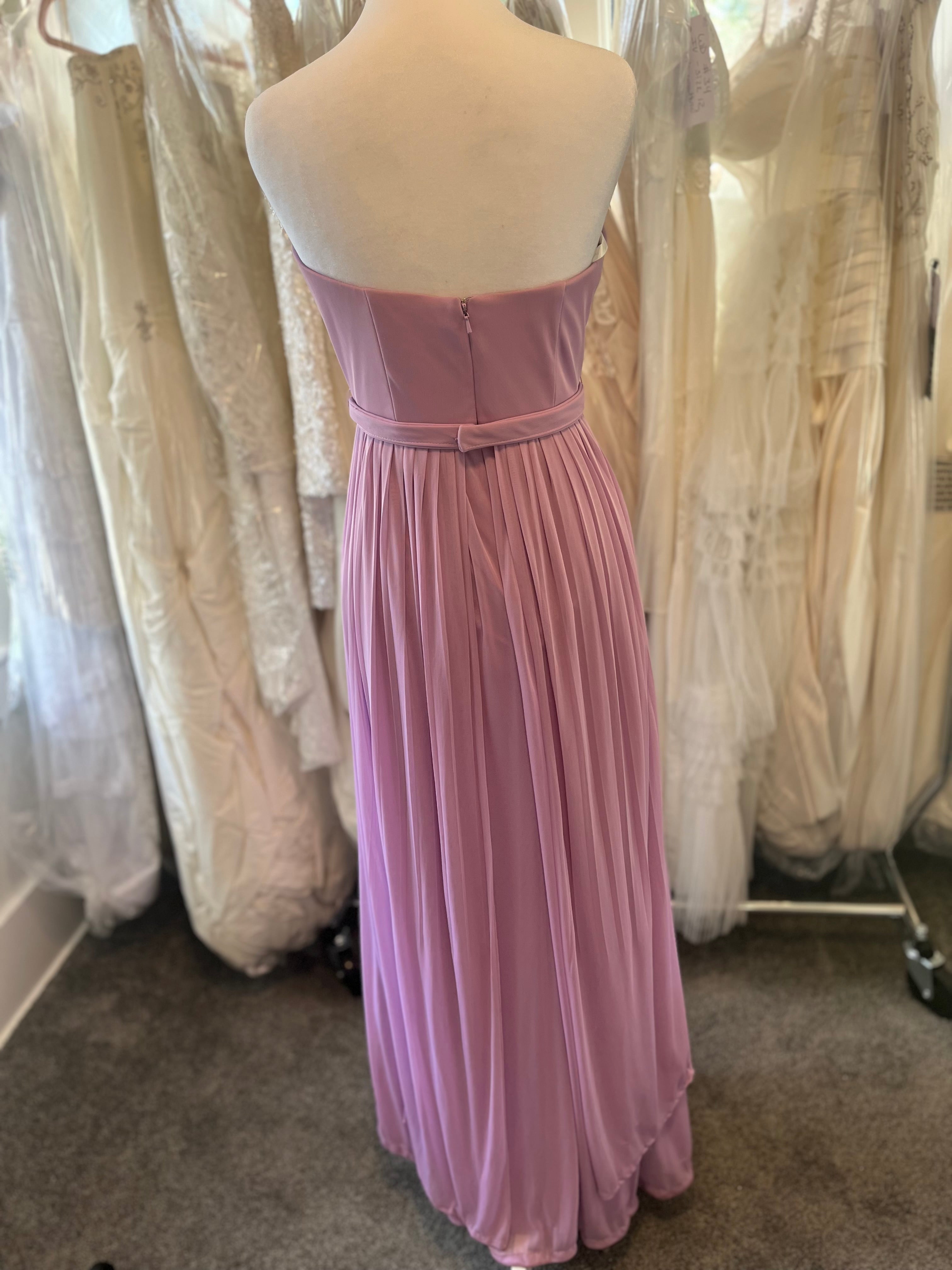 Bridesmaid size 4 lavender