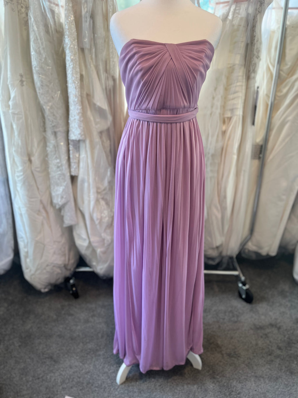 Bridesmaid size 4 lavender