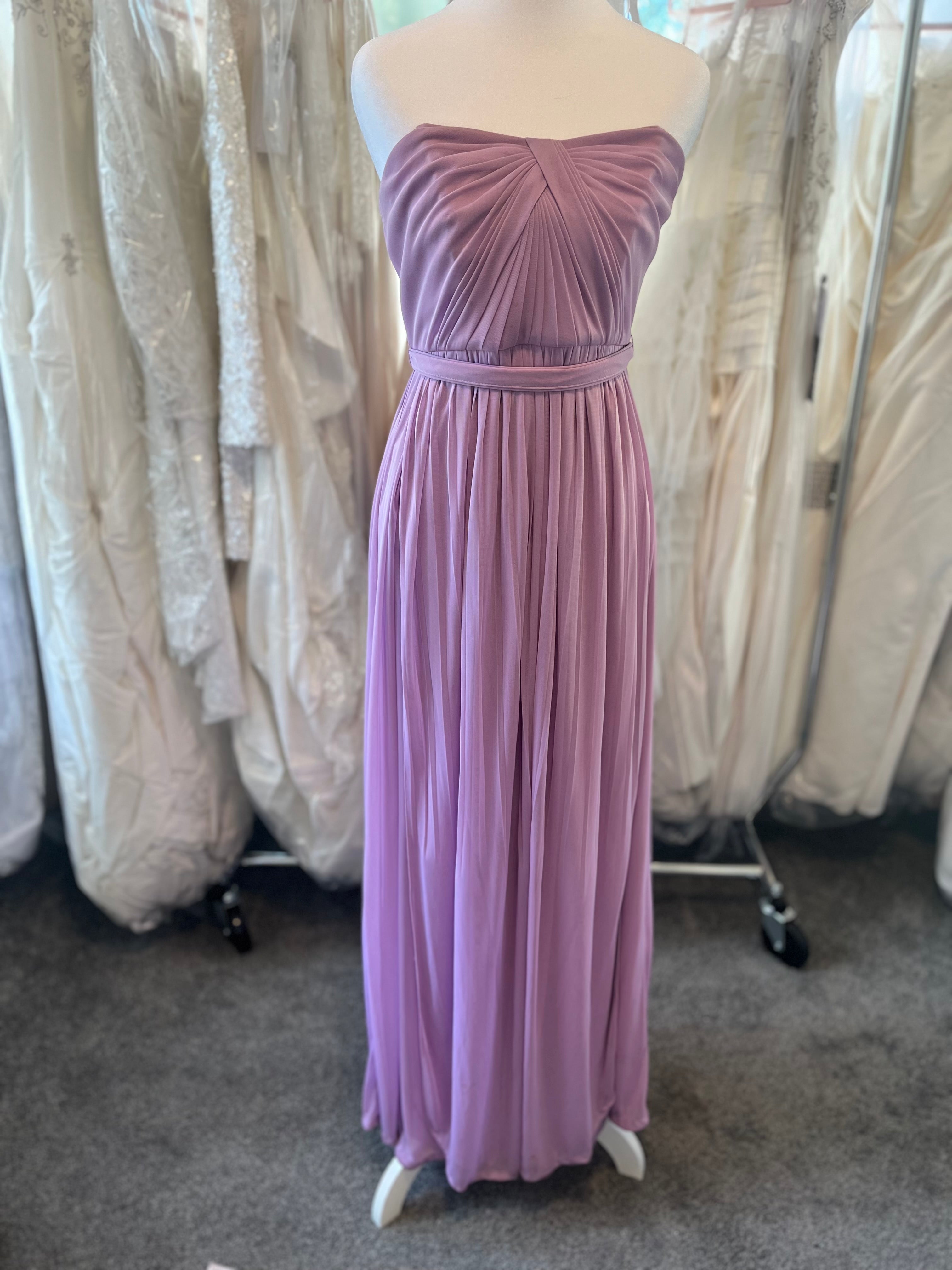 Bridesmaid size 4 lavender