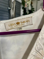 Lotus Threads/ long Sleeve bridal gown/ NWT/ Size 14 #15