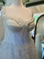 Tulle reception dress XL #41