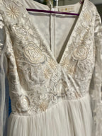 Lotus Threads/ long Sleeve bridal gown/ NWT/ Size 14 #15