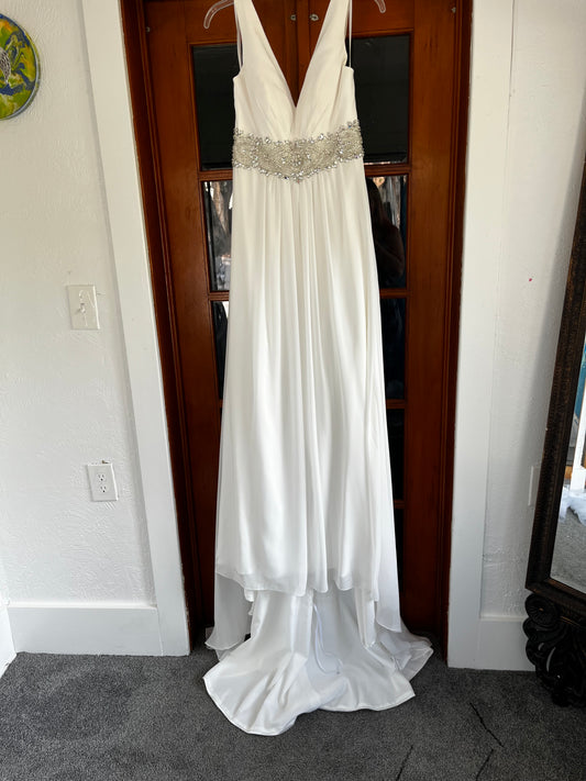 Boho Louvre Couture wedding dress #08