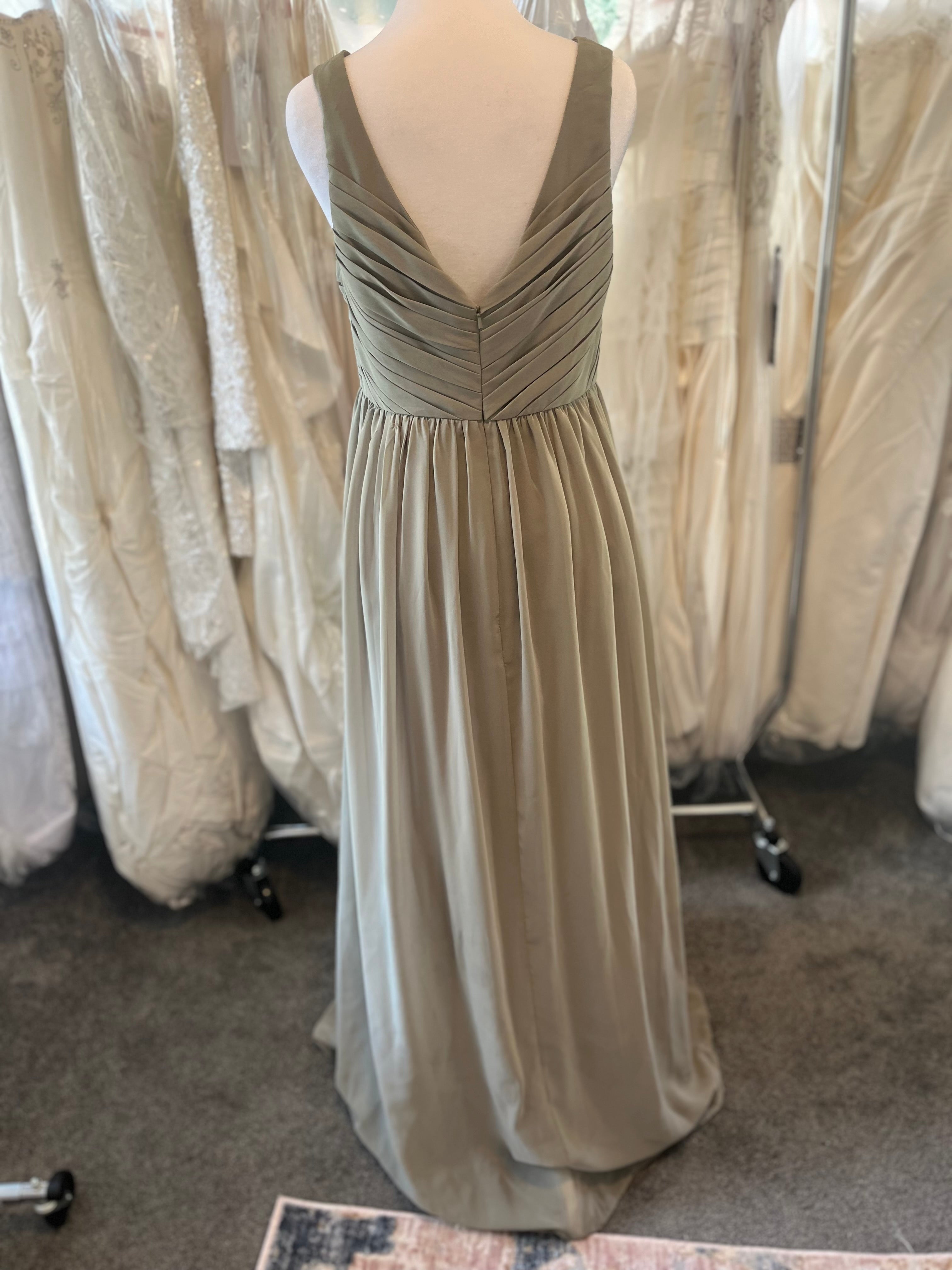 Bridesmaid size 4 sage green