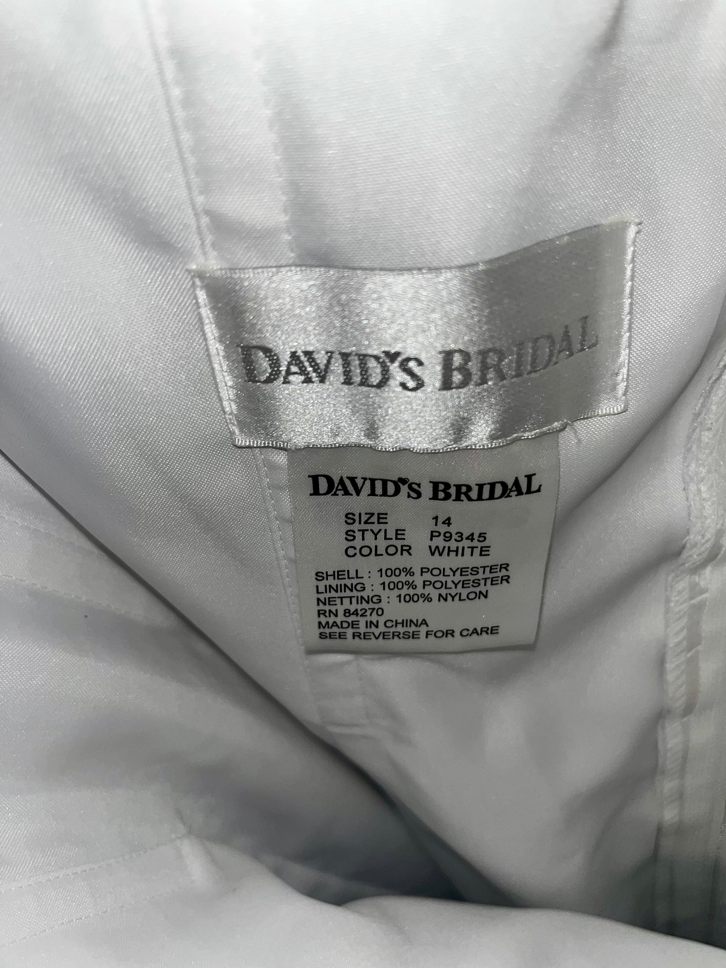David’s Bridal F&F size 14 #24