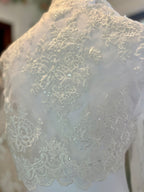 3/4 length beaded and lace jacket AC #14