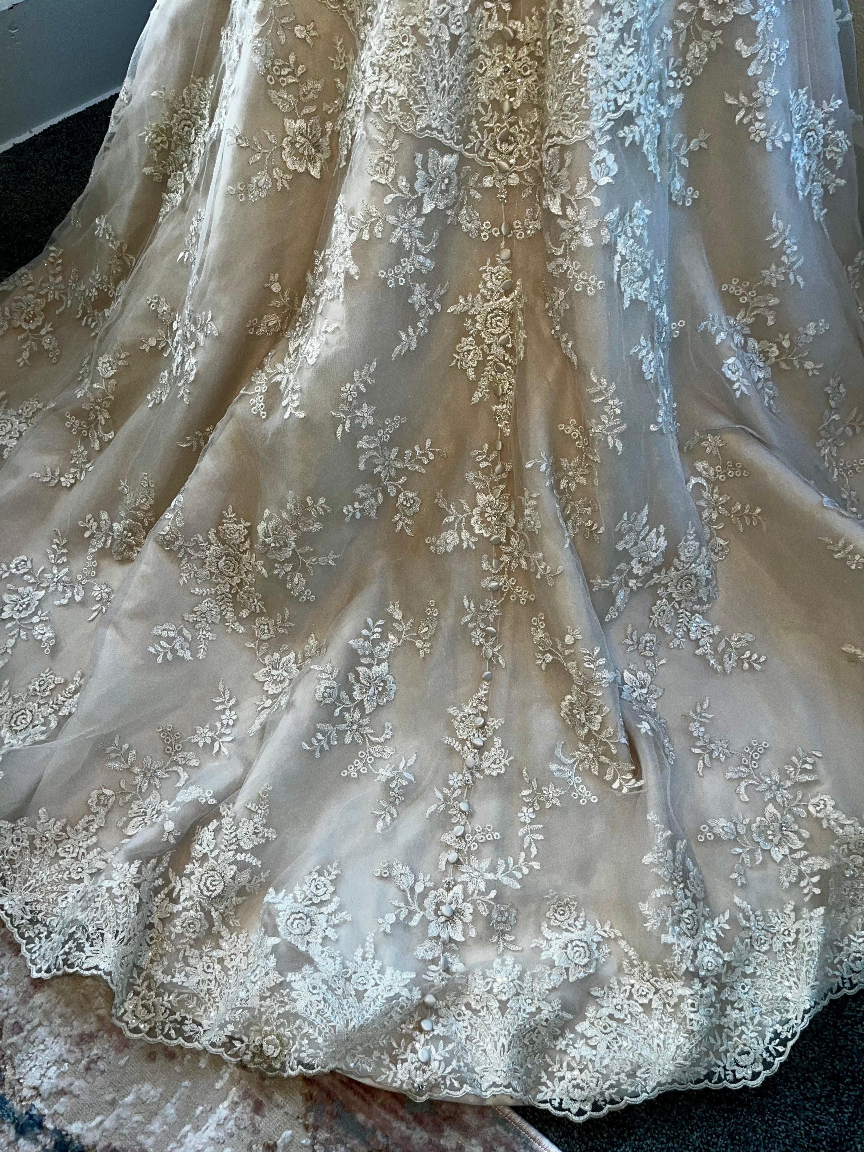 Champagne Lace size 6 #19
