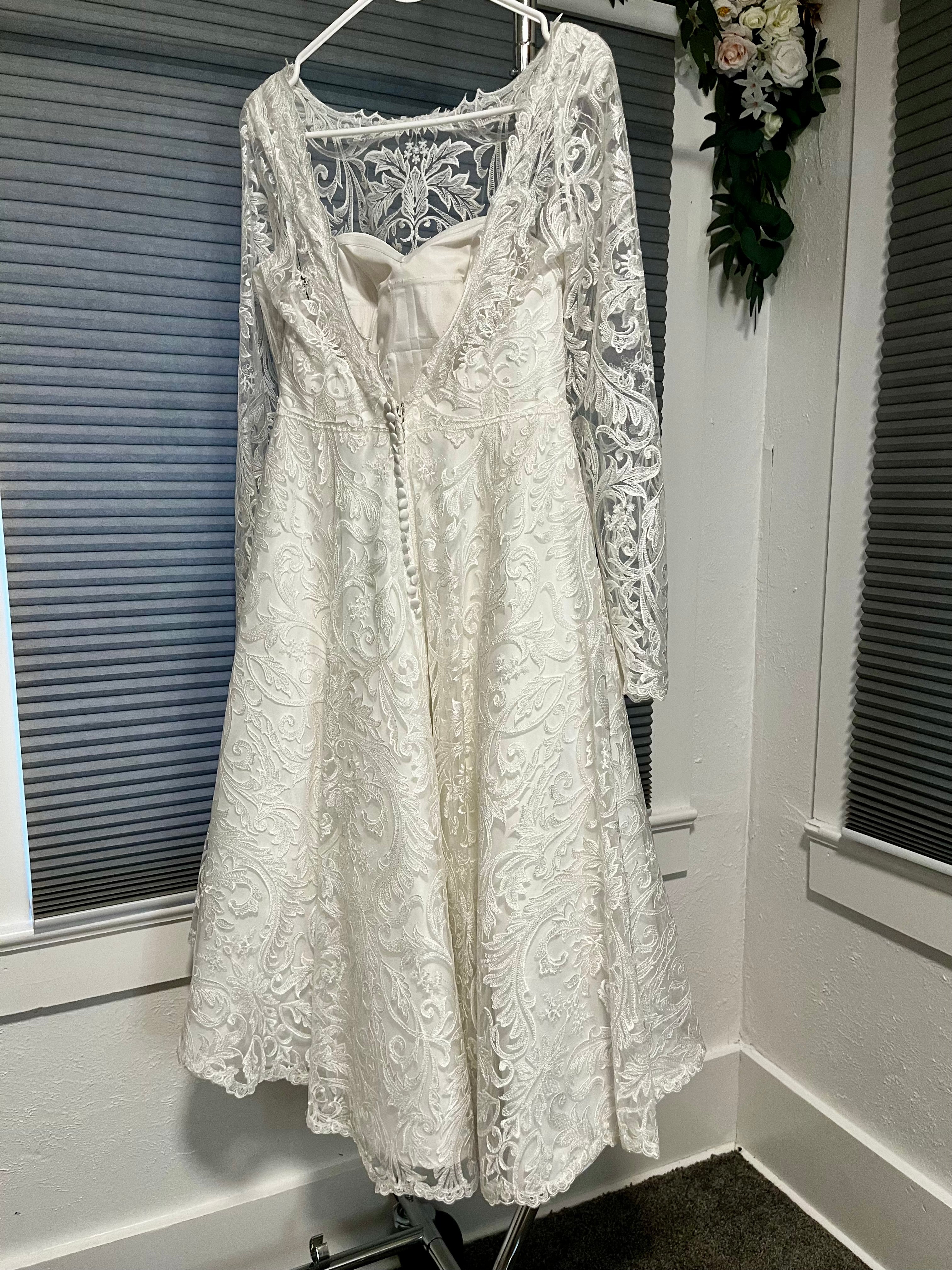 Goldie Gown by Carrafina/ Size 10/ NWT/ Tea Length #11