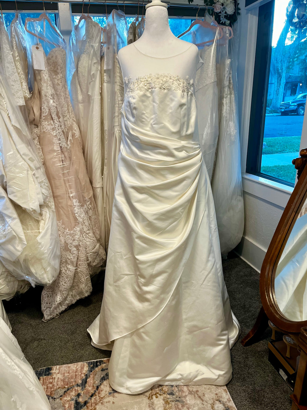 Satin WD#44 size 18