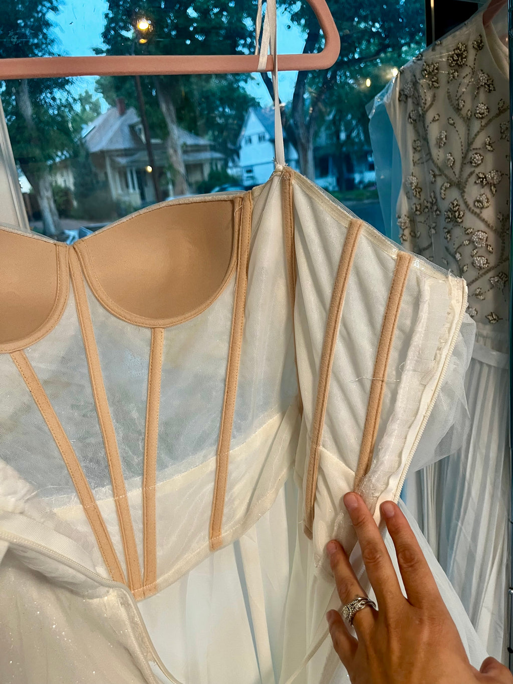 Ball gown wedding dress size 4/6 WD# 31