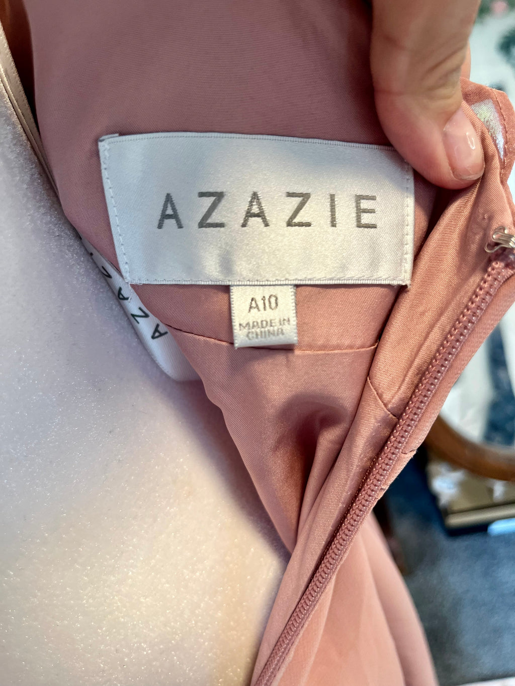 Azazie bridesmaid size 10