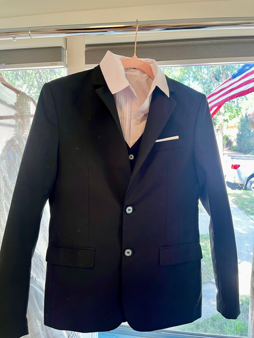 Boys full suit/pants/vest/shirt size 12 OT #02