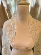 3/4 length beaded and lace jacket AC #14
