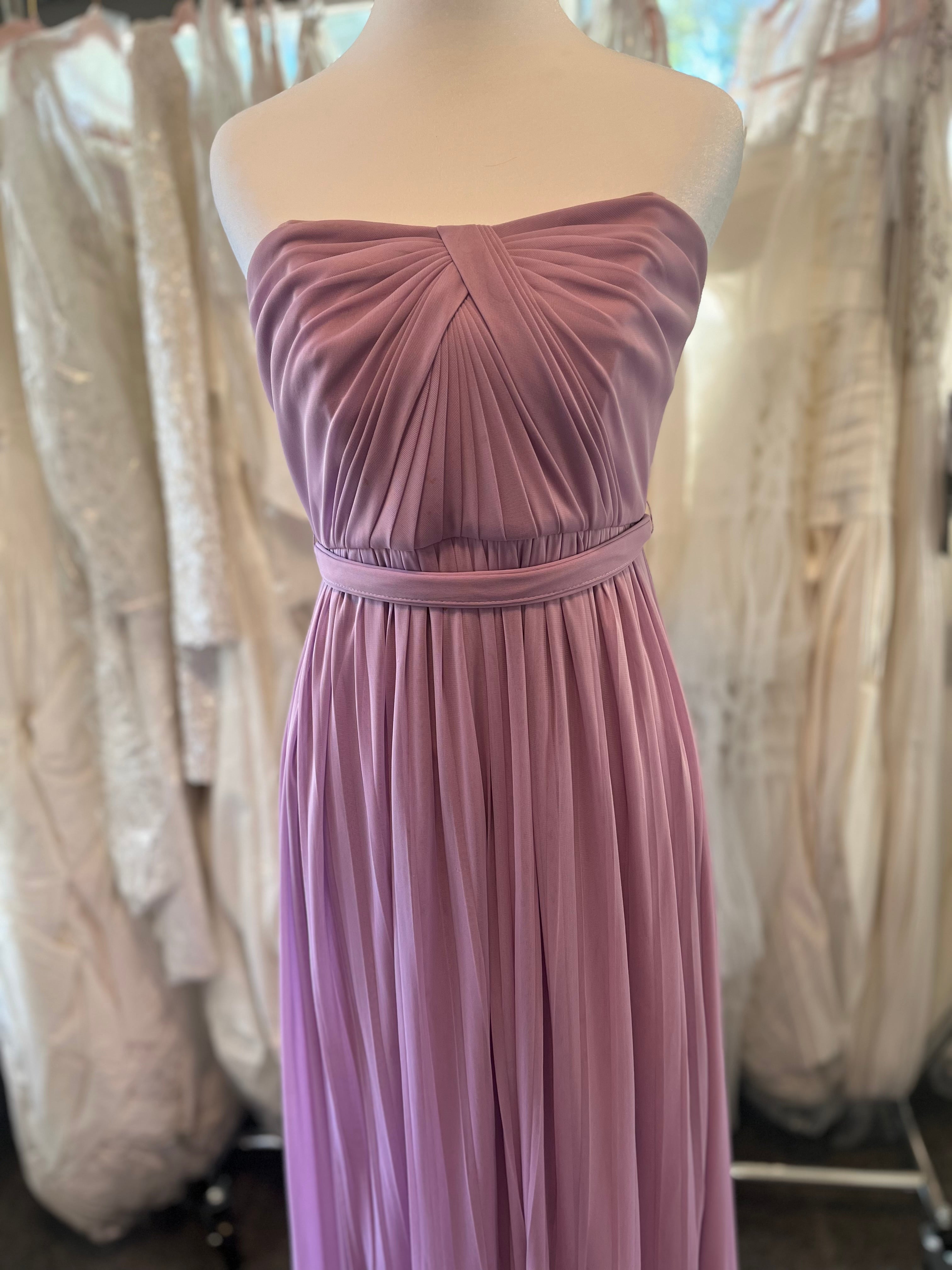 Bridesmaid size 4 lavender