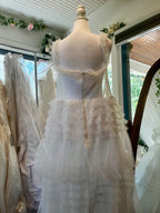 Tulle reception dress XL #41