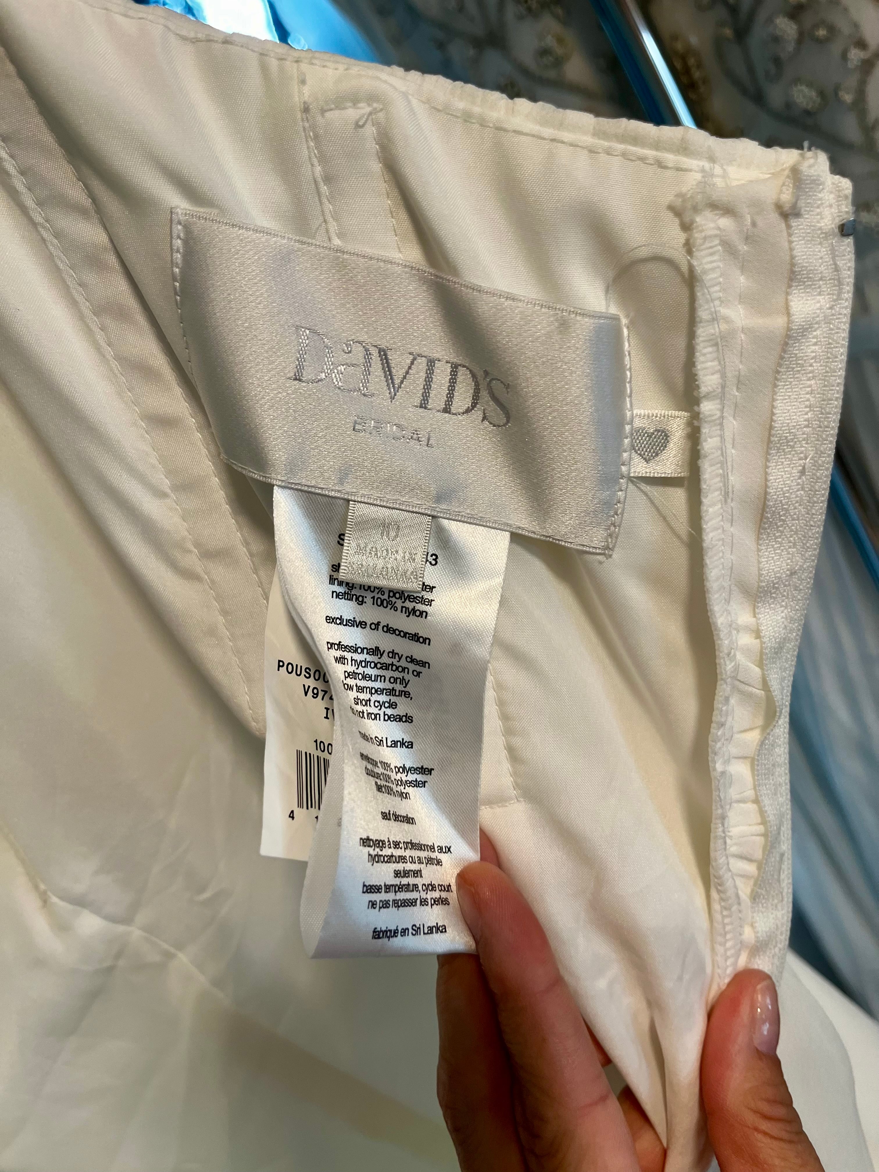 David’s Bridal size 10 NWT #29