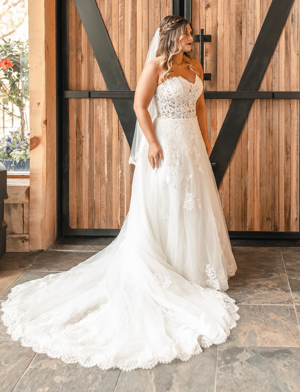 Lace A-line #02