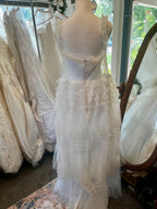 Tulle reception dress XL #41
