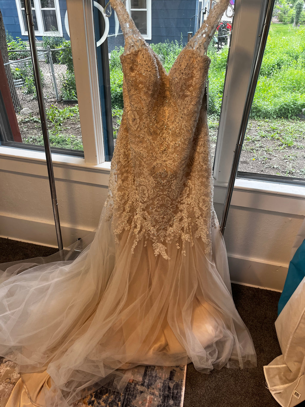 Reina Gown/Size 18/ fit & flare/ NWT #12