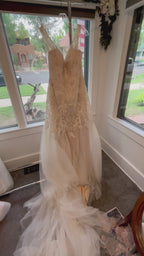 Reina Gown/Size 18/ fit & flare/ NWT #12